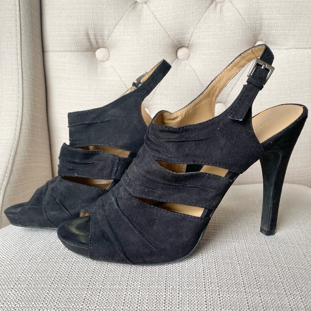 Nine West Black Heels, Size 7